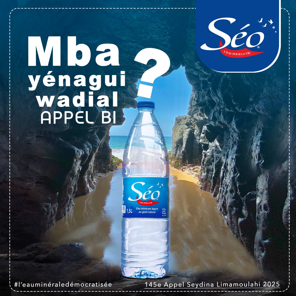 SeoSenegal1's tweet photo. Mba yéna ngi wadial Appel bi sama gars yi ??🤔🤔
Les layennes kay len wax niou noungen di wadialé Appel bi ci commentaire yi😇💙💧
#seosenegal
#eauminerale
#eaudesource
#appelseydinalimamou2025 https://t.co/5SVbu7jTGk