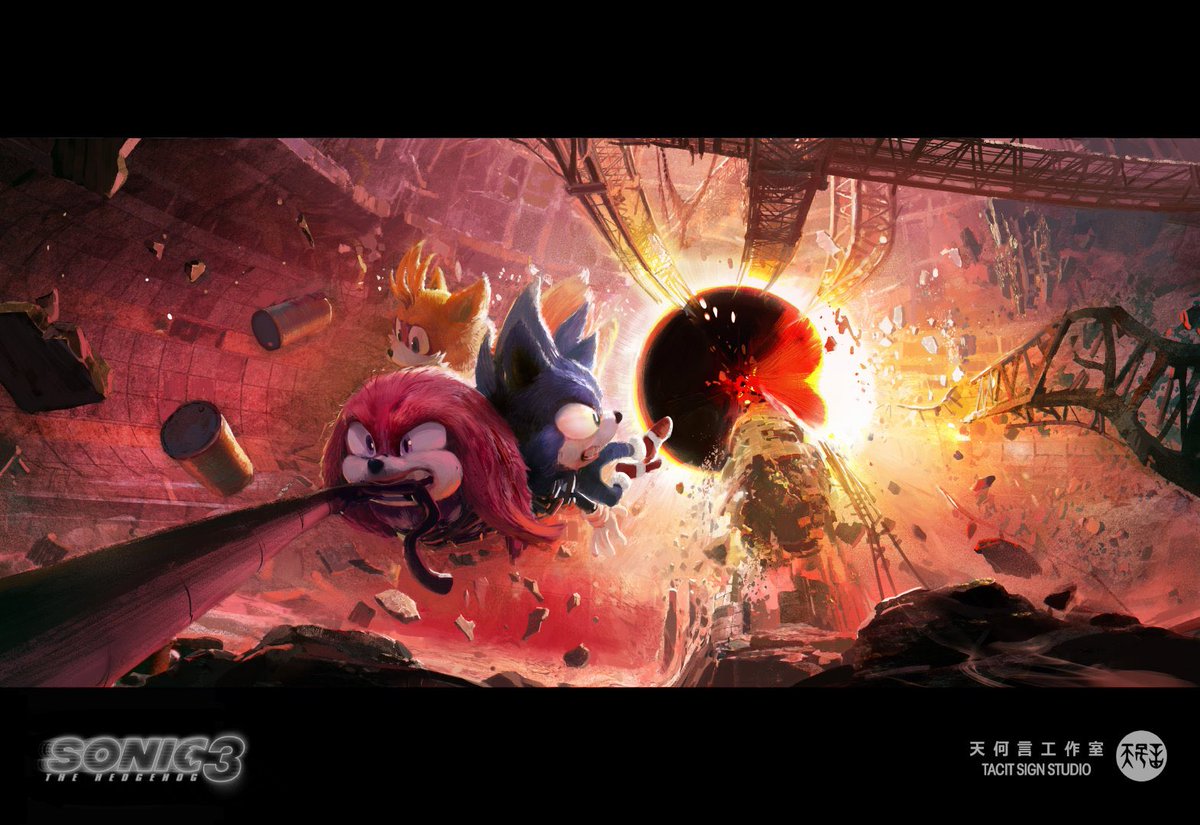 YOOO.

Tacit Sign Studio dropped more concept art for Sonic Movie 3! I NEED an official artbook, bro. LOOK AT THIS. 

*SPOILERS AHEAD*