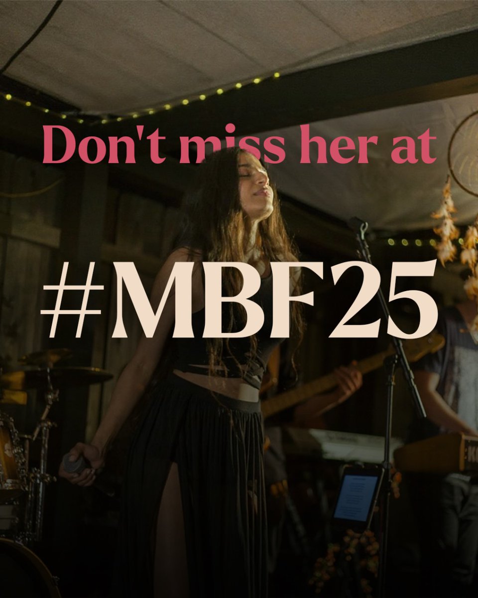 Meet Megan Murray, an LA-based singer-songwriter praised by Rolling Stone India as "a major performer on the world stage." She's performed with legends like Shemekia Copeland and Mr. Louis Banks and contributed to Copeland's Grammy-nominated album. Catch her live at #MBF2025.