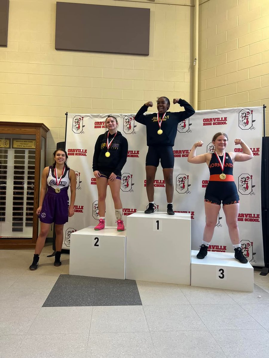 NHSGirlsWrestle's tweet image. * 140# Miyah Makoski - 2nd Place
* 190# Tamrah Szucs - 3rd Place
* 235# Layla Simmons - 4th Place

#InvaderStrong #Champs #PCSD