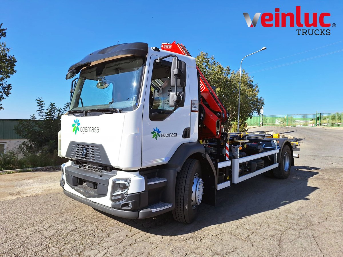 VEINLUC's tweet photo. ð ð
œðð
Žð
ð
° ð
Žð
œððð
Žð
¶ð
°ð
¡Orgullosos de entregar este nuevo #RenaultD18High280 #R4X2 #E6 a Egemasa, que amplÃa su gama de servicios con la llegada de la última tecnologÃa en grúas y equipos portacontenedores.
Gracias por confiar en nosotros âŒ
#Veinluc @RenaultTrucksEs https://t.co/cnXVkqhPuW