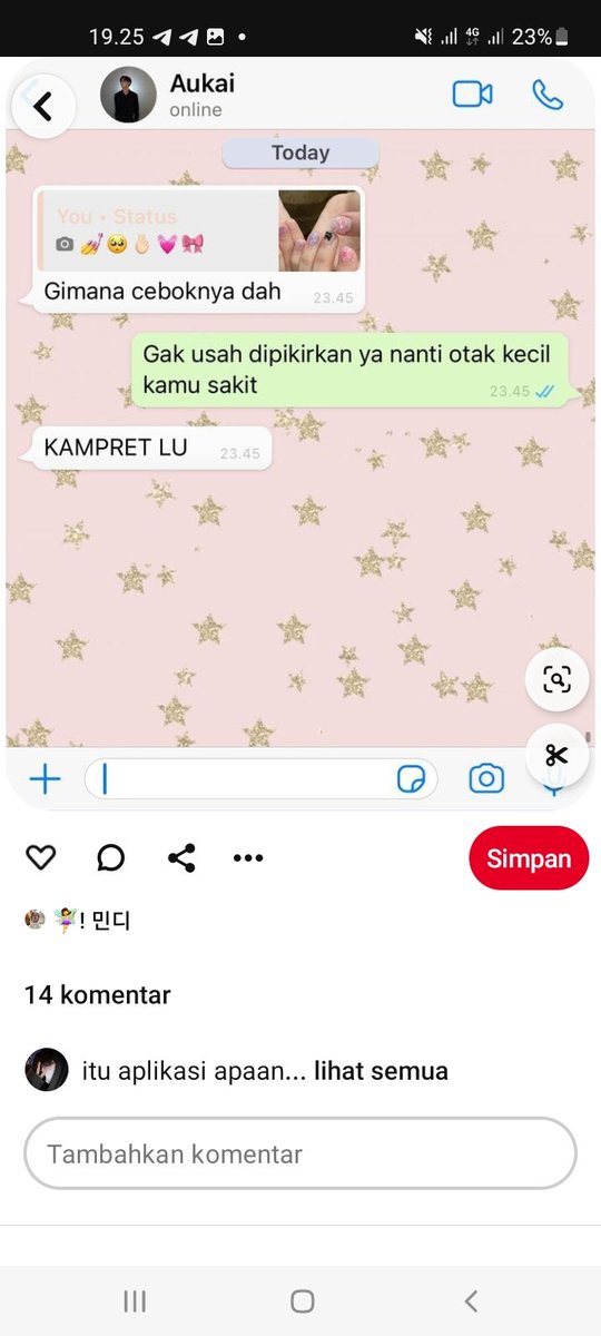 keezyours's tweet photo. Kak lul ini yang punya kamu kan yaaa? Masuk pinterest😭 @moonblvrd https://t.co/c2b4PvOTVL