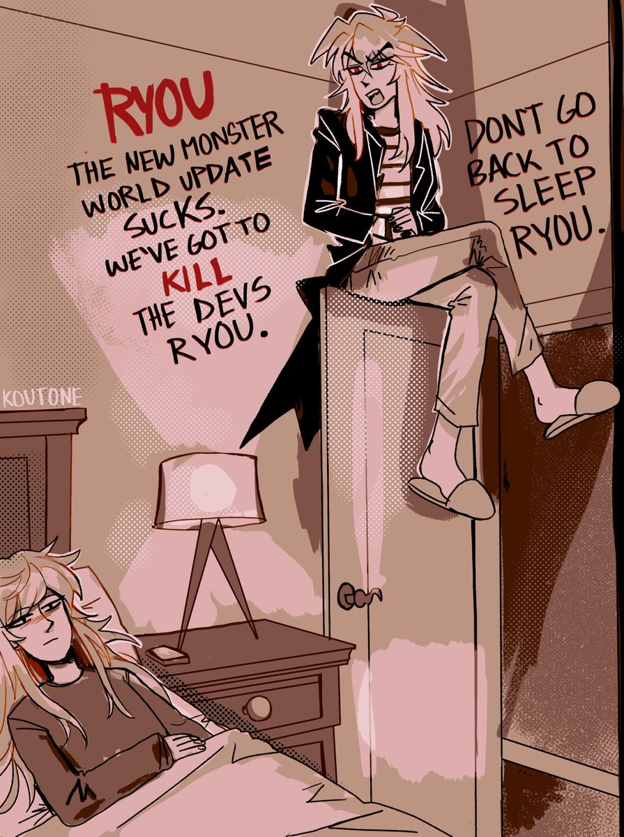 koutone9's tweet photo. average bakura and ryou interaction https://t.co/k9rAoz8qDo