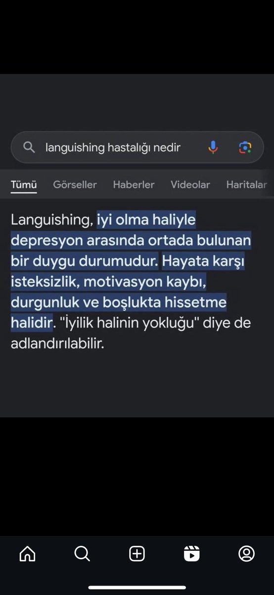 Hastalığımı buldum