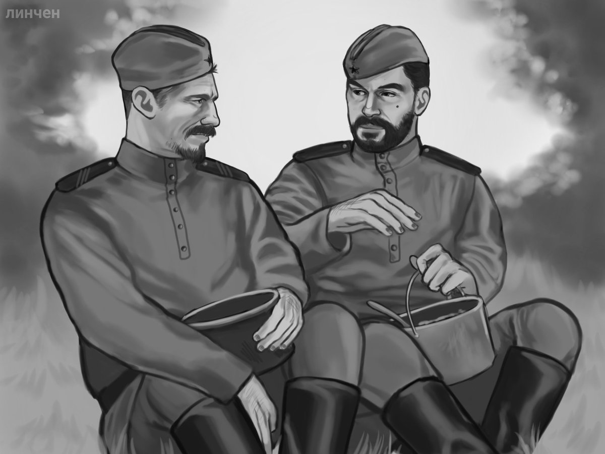 holylinchen's tweet image. 🍲🥄 #viktorreznov #dimitripetrenko #codwaw #callofduty