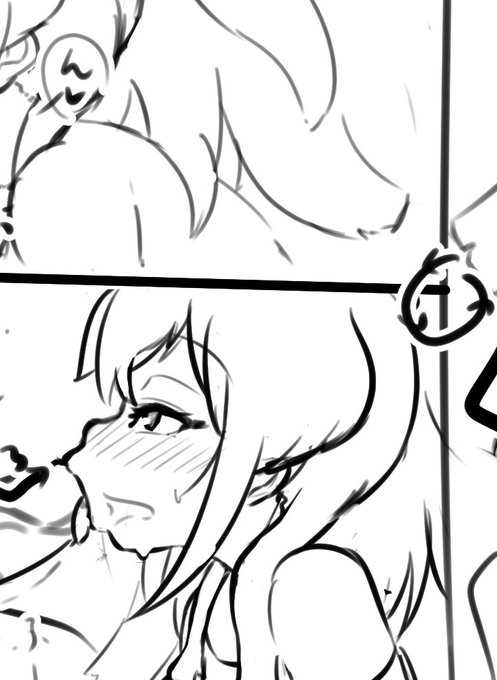 フェラシーン好きだと描くのムズイ 