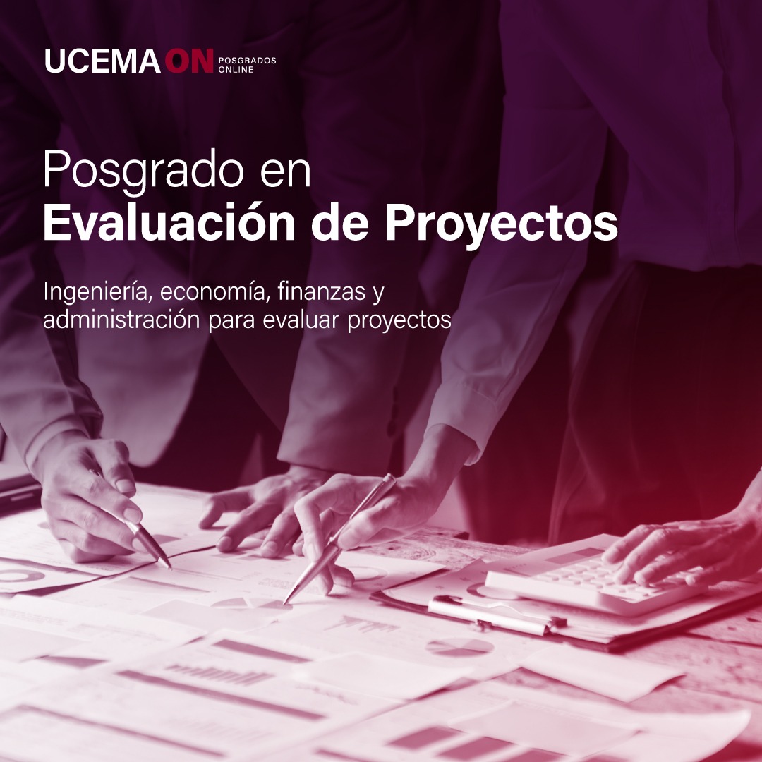 El próximo 11 de marzo la Universidad del CEMA lanzará un nuevo Posgrado en Evaluación de Proyectos, el mismo busca formar profesionales capaces de identificar, formular y evaluar proyectos de inversión públicos o privados.

ucema.edu.ar/posgrado/on/ev…