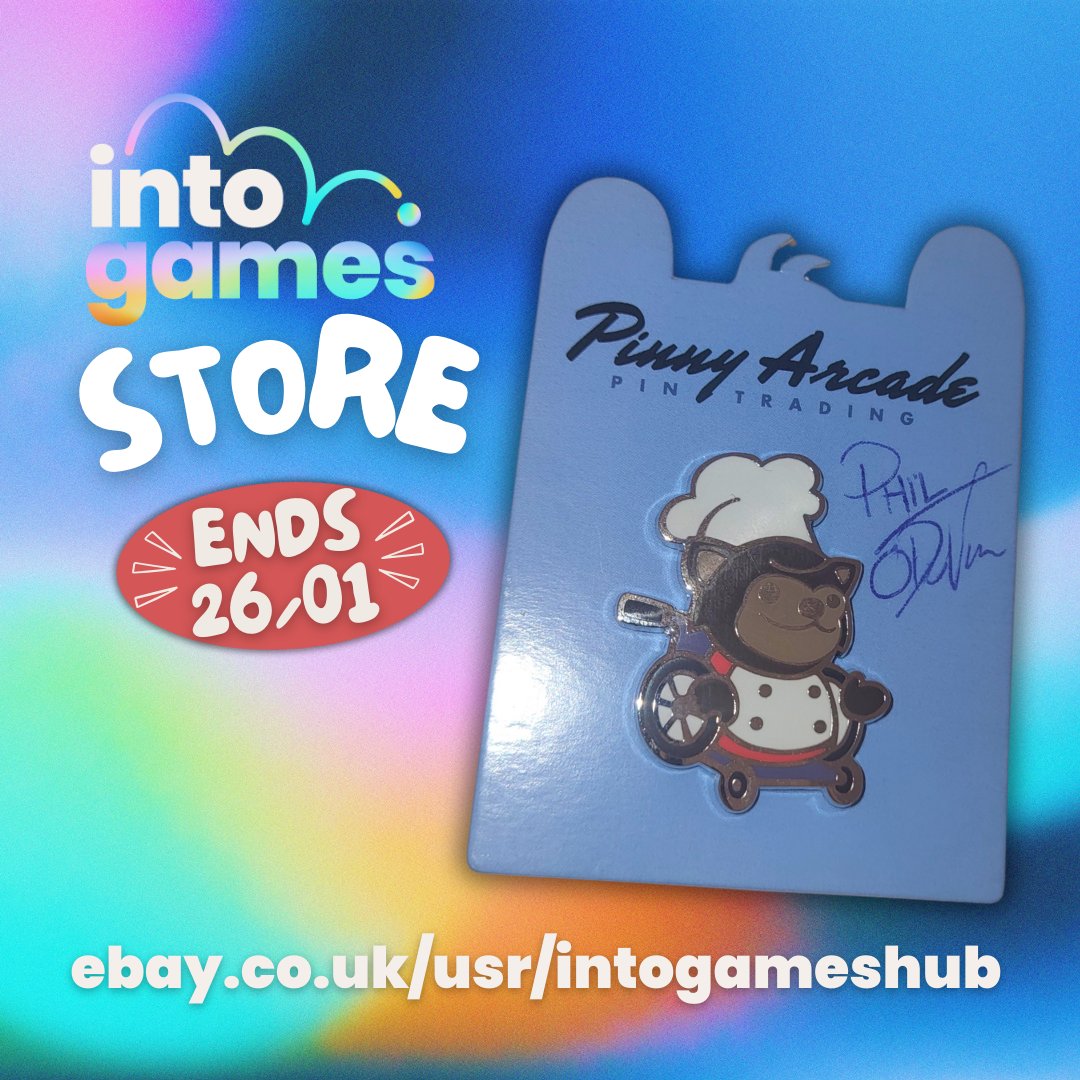 Overcooked π½ (@overcookedgame) on Twitter photo Shout out to all the pin heads out there! We're supporting the <a href="/intogamesHQ/">Into Games</a> store with this limited edition pin, raising funds for young people & career seekers from low-income backgrounds pursuing a career in games.π₯°
ebay.co.uk/usr/intogameshβ¦
Auction ends 19:00 GMT this Sunday! Shout out to all the pin heads out there! We're supporting the <a href="/intogamesHQ/">Into Games</a> store with this limited edition pin, raising funds for young people & career seekers from low-income backgrounds pursuing a career in games.π₯°
ebay.co.uk/usr/intogameshβ¦
Auction ends 19:00 GMT this Sunday!