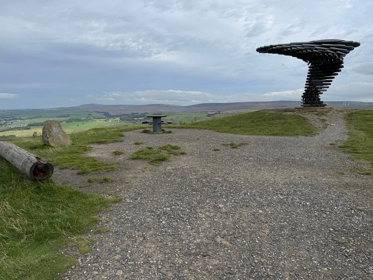 kevmoore's tweet image. A visit to The Singing Ringing Tree last September 😃. #SingingRingingTree