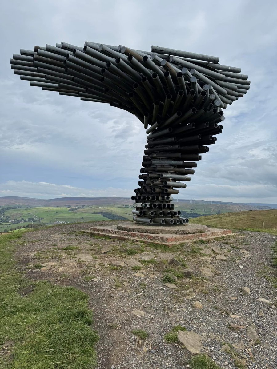 kevmoore's tweet image. A visit to The Singing Ringing Tree last September 😃. #SingingRingingTree