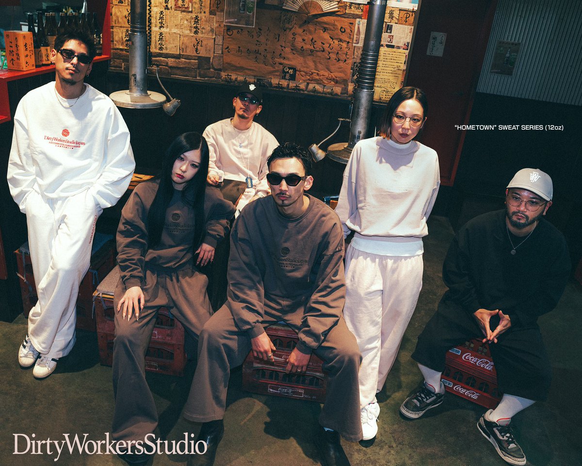 DWS Sweat Series 3 “HOMETOWN” Sweatshirt/Sweatpants NOW ON SALE 