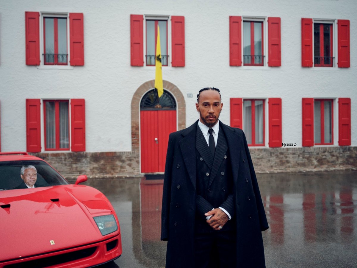 _Hybreed_'s tweet photo. Mandela in a Rari https://t.co/kAv31SYgkz