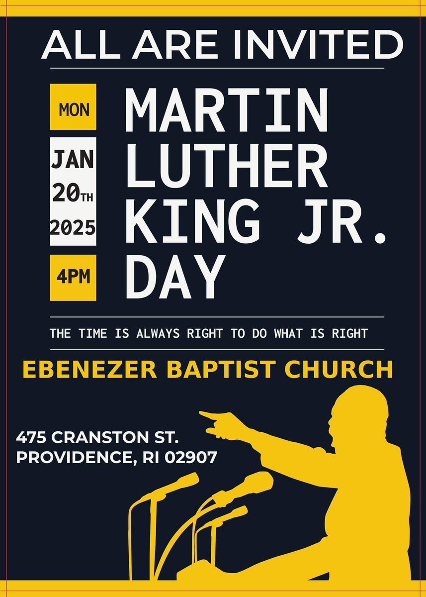 RICapitolTVOBrien (@ricapitoltvob) on Twitter photo Today we honor Dr. Martin Luther King Jr. <a href="/RIHouseofReps/">Rhode Island House of Representatives</a> <a href="/NathanBiah/">Nathan Biah</a> will welcome all to the Ebenezer Church this afternoon. Today we honor Dr. Martin Luther King Jr. <a href="/RIHouseofReps/">Rhode Island House of Representatives</a> <a href="/NathanBiah/">Nathan Biah</a> will welcome all to the Ebenezer Church this afternoon.