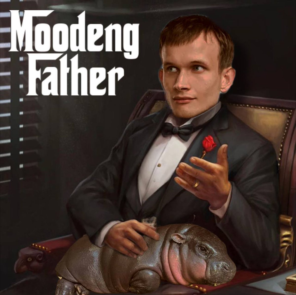 Hunter Mo (@realhuntermo) on Twitter photo Thank BN for reporting the news related to MOODENG on ETH.<a href="/ethmoodengfan/">Moo Deng Supporters</a>
#MOODENGETH
感谢BN报道以太河马MOODENG相关的新闻。
Let's witness the enthronement of the new king of MEME together with vitalik, the father of MOODENG.
让我们和MOODENG的父亲vitalik一起见证MEME新王登基。 Thank BN for reporting the news related to MOODENG on ETH.<a href="/ethmoodengfan/">Moo Deng Supporters</a>
#MOODENGETH
感谢BN报道以太河马MOODENG相关的新闻。
Let's witness the enthronement of the new king of MEME together with vitalik, the father of MOODENG.
让我们和MOODENG的父亲vitalik一起见证MEME新王登基。