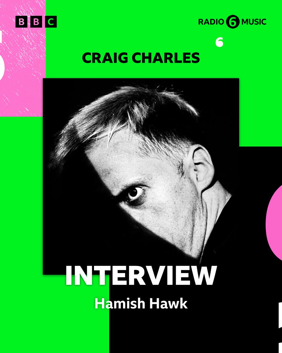 Hamish Hawk (@hhawkofficial) on Twitter photo Hi all, HH here! I have the pleasure of chatting with Craig Charles (<a href="/CCfunkandsoul/">Craig Charles</a>) on <a href="/BBC6Music/">BBC Radio 6 Music</a> this afternoon, about all things songwriting, touring, singing and plenty besides. Tune in to hear me wax lyrical. Enjoy! HH x Hi all, HH here! I have the pleasure of chatting with Craig Charles (<a href="/CCfunkandsoul/">Craig Charles</a>) on <a href="/BBC6Music/">BBC Radio 6 Music</a> this afternoon, about all things songwriting, touring, singing and plenty besides. Tune in to hear me wax lyrical. Enjoy! HH x