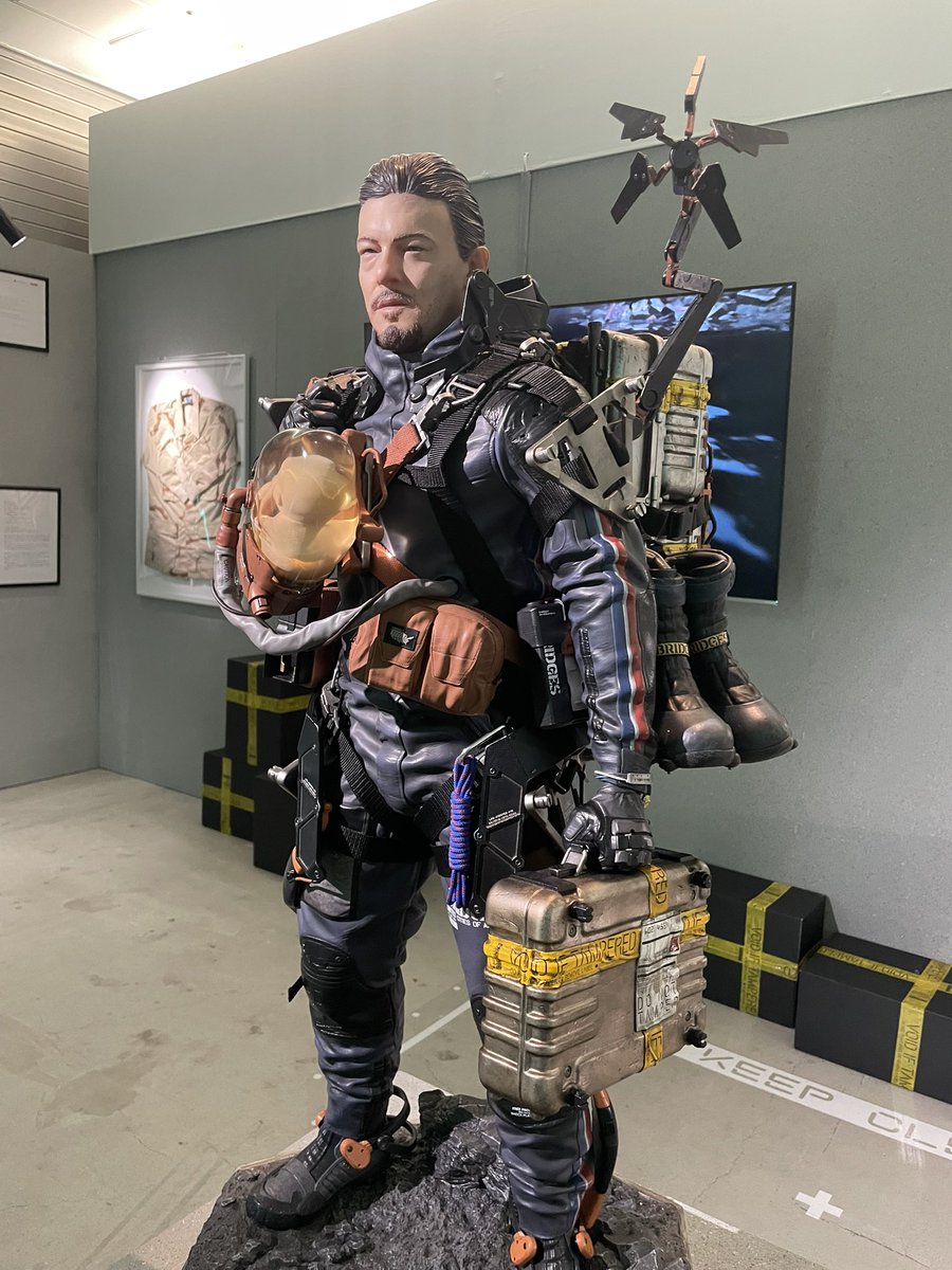 HeelKoruk's tweet photo. 名古屋PARCOでDeath Strandingのイベントに行きました。本当に楽しみにしていました😃いろいろな素敵なものを見ることができました。特にスケッチの絵！😍
Death Stranding２楽しみにしています！
これからも応援しています！！
#DeathStranding #名古屋PARCO https://t.co/FB7OmTrIC4