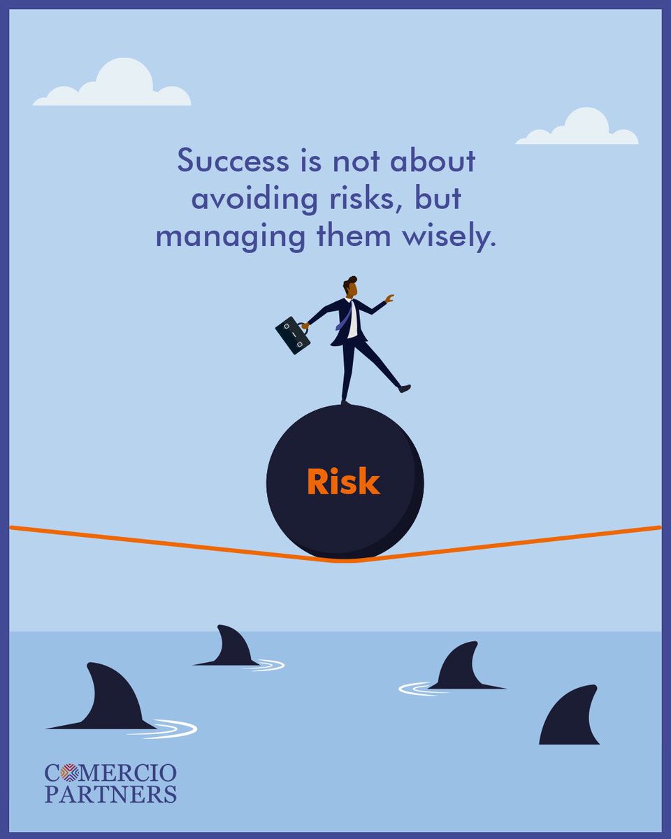 Comerciopartner's tweet photo. Successful investing is about managing risks, not avoiding them.
This week, take that first step toward your financial goals with confidence.
#MondayMotivation #ComercioPartners https://t.co/I5uKsMtwkK