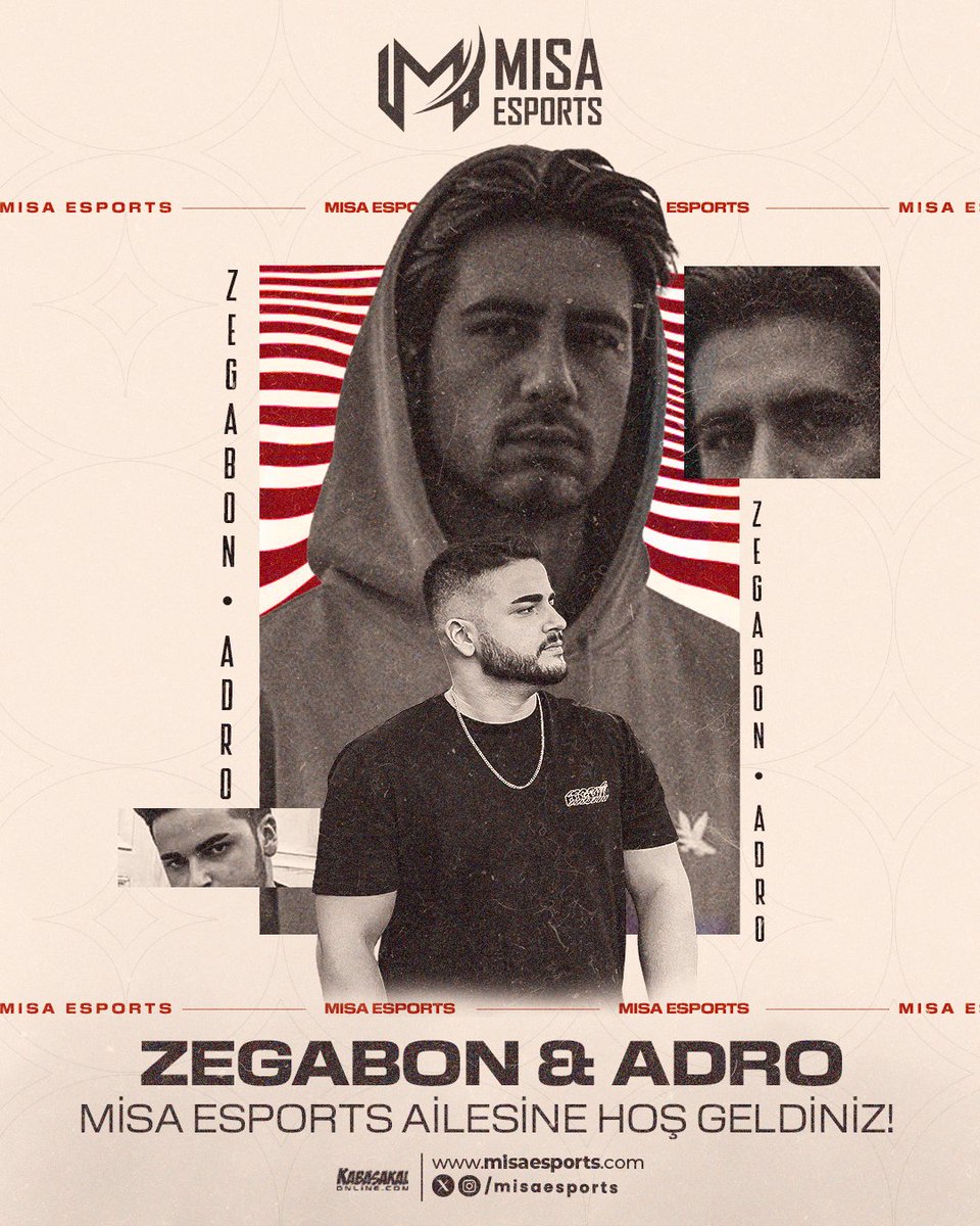 misaesports's tweet photo. Misa Esports Ailesi Büyüyor!

Zegabon ve Adro, yeni yılda içerik üreticisi olarak ailemizin bir parçası olacak.

Misa Esports ailesine hoş geldiniz, Zegabon ve Adro! https://t.co/Jr8KczA5D0