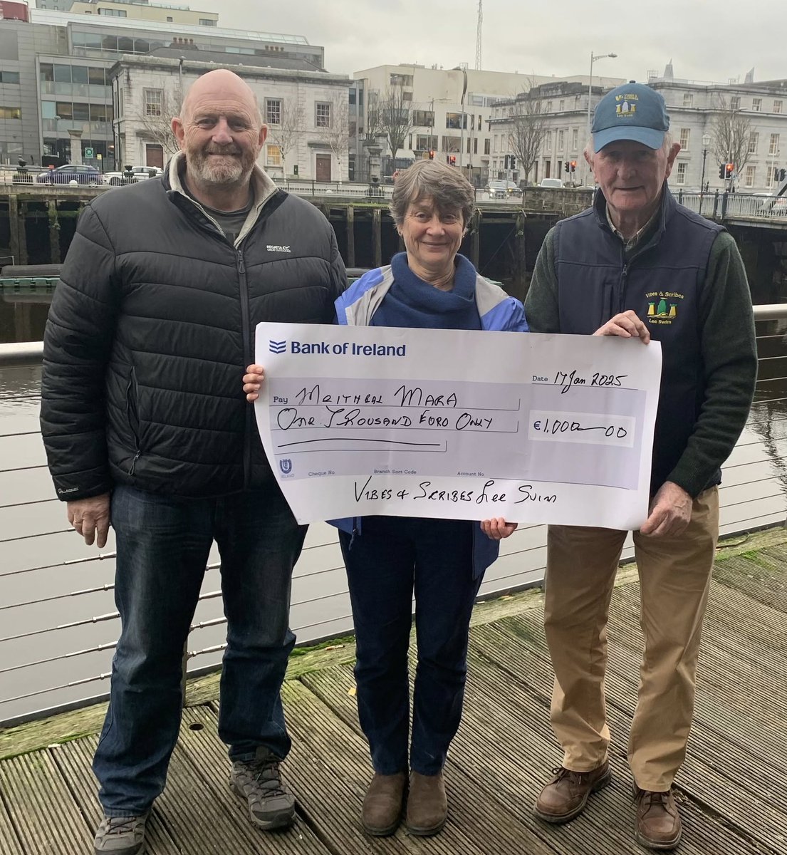 Meitheal Mara (@meithealmara) on Twitter photo A huge thank you to Paschal Horgan & Terry Fleming of <a href="/Lee_Swim/">Vibes & Scribes Lee Swim</a> for their generous €1,000 donation. Your support helps us continue promoting and protecting the River Lee. Together, we're building a stronger connection with our community and this vital waterway ❤️ A huge thank you to Paschal Horgan & Terry Fleming of <a href="/Lee_Swim/">Vibes & Scribes Lee Swim</a> for their generous €1,000 donation. Your support helps us continue promoting and protecting the River Lee. Together, we're building a stronger connection with our community and this vital waterway ❤️