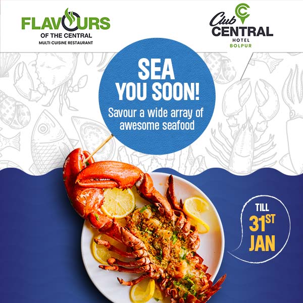 Club__Central's tweet photo. From the ocean to your plate🌊🍤-experience the finest flavors at our Seafood Festival!🐟
📍Club Central
🗓 till 31st January 2025
☎️ 9800815126
.
#clubcentral #Hotel  #weekendtrip #bolpur #resorts  #destinations #santiniketan #outdoors #seafood #foodfestival #tourism #vacation https://t.co/tBEvTdW0Uu