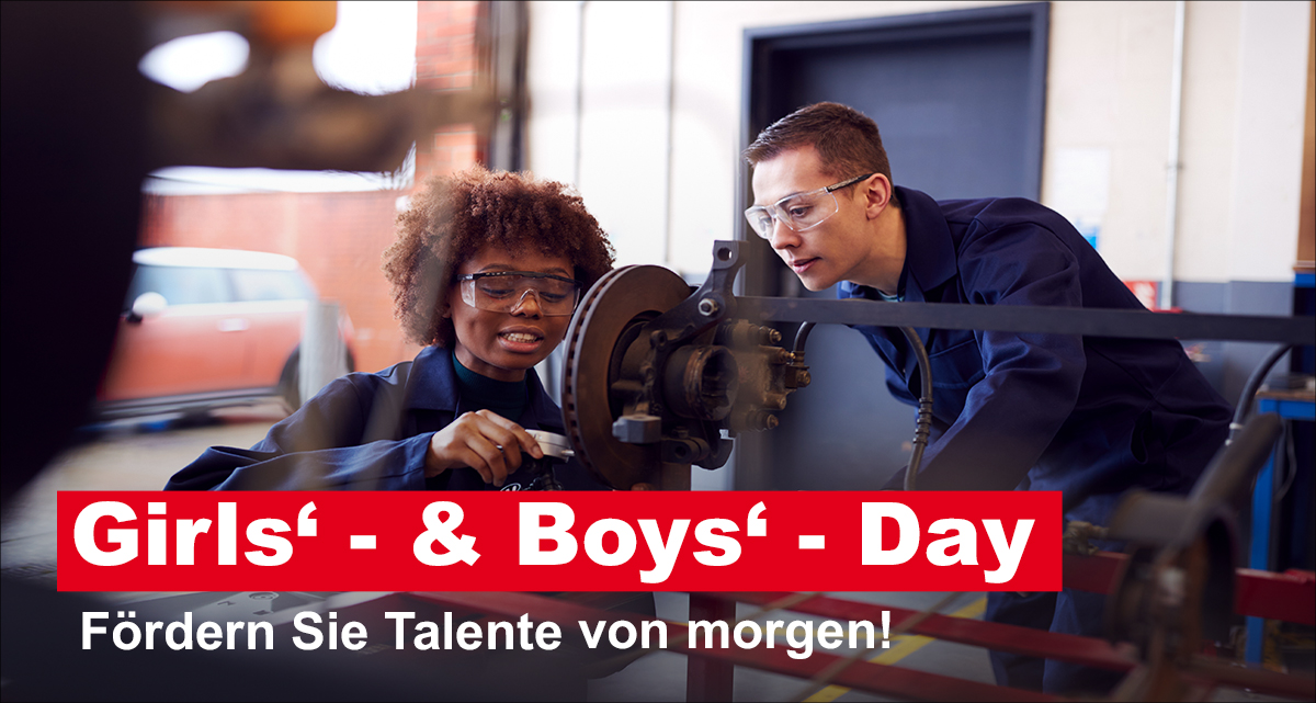 📅 Am 03.April 2025 findet wieder der Girls‘ &amp; Boys‘-Day statt.

Nutzen Sie die Chance, junge Talente für Ihre Branche zu begeistern, Zukunftsperspektiven zu schaffen und die Fachkräfte von morgen zu gewinnen!

Jetzt anmelden unter:
girls-day.de/unternehmen-in…
boys-day.de/unternehmen-in…