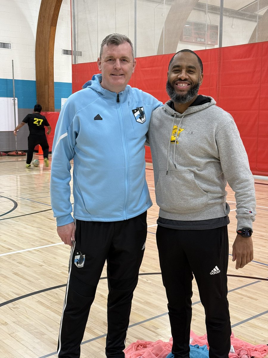 TCSolFutsal's tweet photo. 🌟 SOL Sundays 5 Recap 🌟
Our youngest & HS groups focused on the transition phase of play , while MNUFC’s Scott Macleod led a dynamic session for the middle group. Thx, Coach Scott!
2 sessions left before #TCwintersolstice 3v3 on 2/17! ⚽
#SOLSundays #TCsolfutsal https://t.co/PgwJ8QVWEk