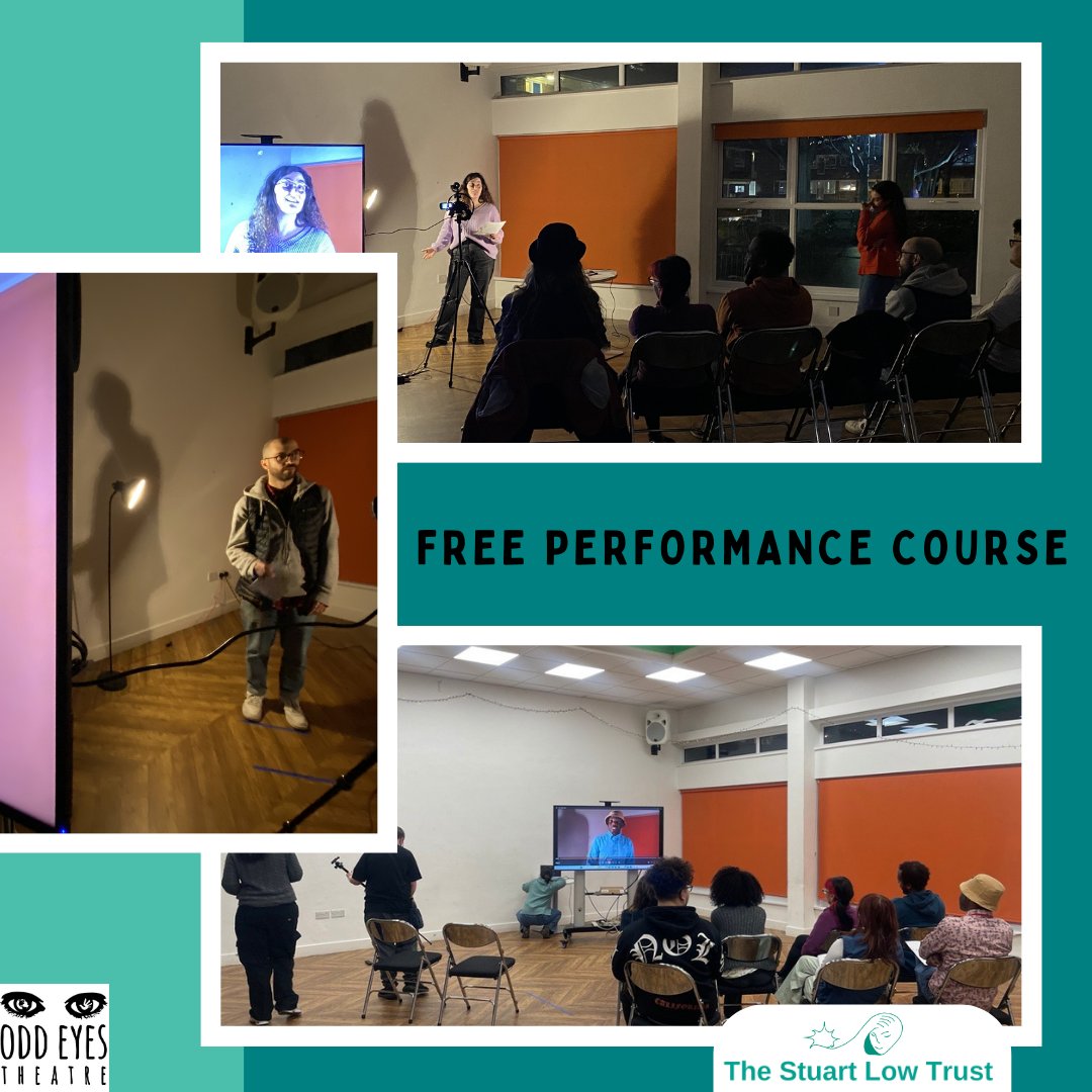 The Stuart Low Trust (@stulowtrust) on Twitter photo Join our FREE Performance course run in partnership with <a href="/OddEyesTheatre/">Odd Eyes Theatre</a>
For anyone aged 18-35 and all levels of experience.
Discover & explore your own creative process
Book: info@slt.org.uk
#freeeventslondon #theatre #performing Join our FREE Performance course run in partnership with <a href="/OddEyesTheatre/">Odd Eyes Theatre</a>
For anyone aged 18-35 and all levels of experience.
Discover & explore your own creative process
Book: info@slt.org.uk
#freeeventslondon #theatre #performing