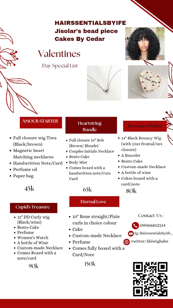 HBIwigbabe's tweet photo. Guysssss. I've cooked🥹
I'll be posting the contents of each package very soon and I'm very much open to receiving enquiries I'm my dm😍
You can also send a WhatsApp message https://t.co/XEoDZDIlmh or scan the QR code on the flier😍 https://t.co/uH9FzT8LtL