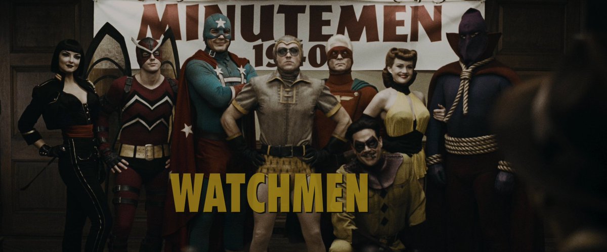 CageValley's tweet image. They can make as many comic book movies as they want, but they'll never top the opening of Watchmen.