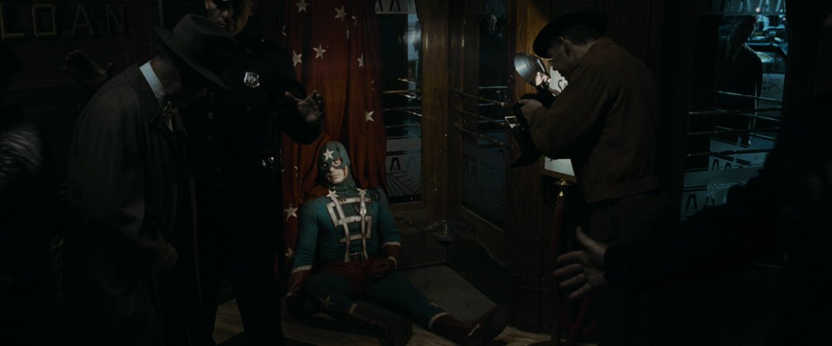 CageValley's tweet image. They can make as many comic book movies as they want, but they'll never top the opening of Watchmen.