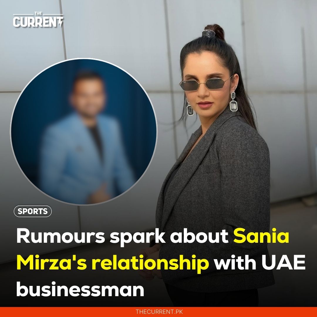 Rumours are circulating about a potential relationship between Sania Mirza and UAE business tycoon.

Read more: thecurrent.pk/rumours-spark-…

#TheCurrent #SaniaMirza #Sports #Viral #Trending #Latest