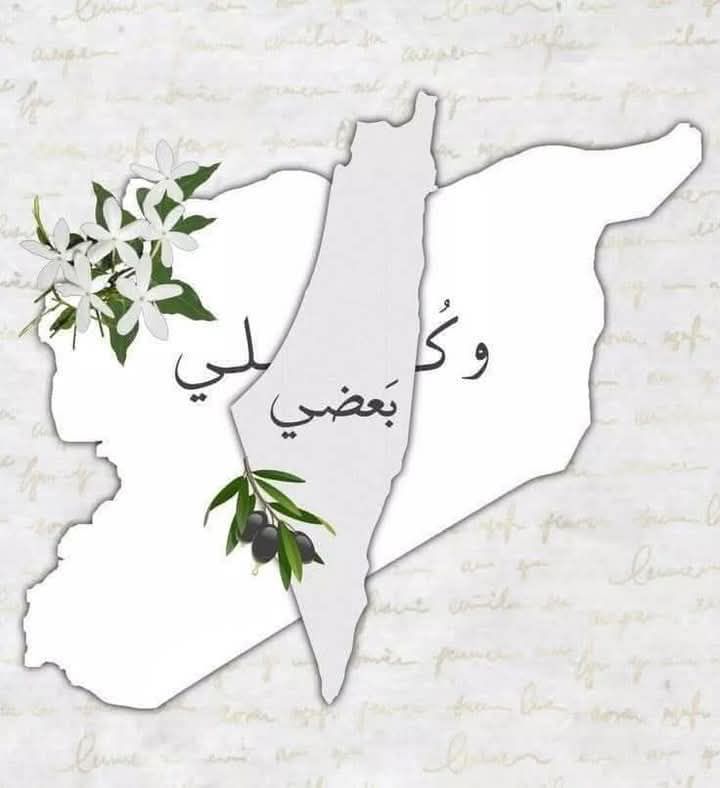 "فلَا يَاسَمين سُوريا مات
ولَا زيتُون فلسـطينُ انحنى."
صورةٌ بألفِ معنى.🤍🌿