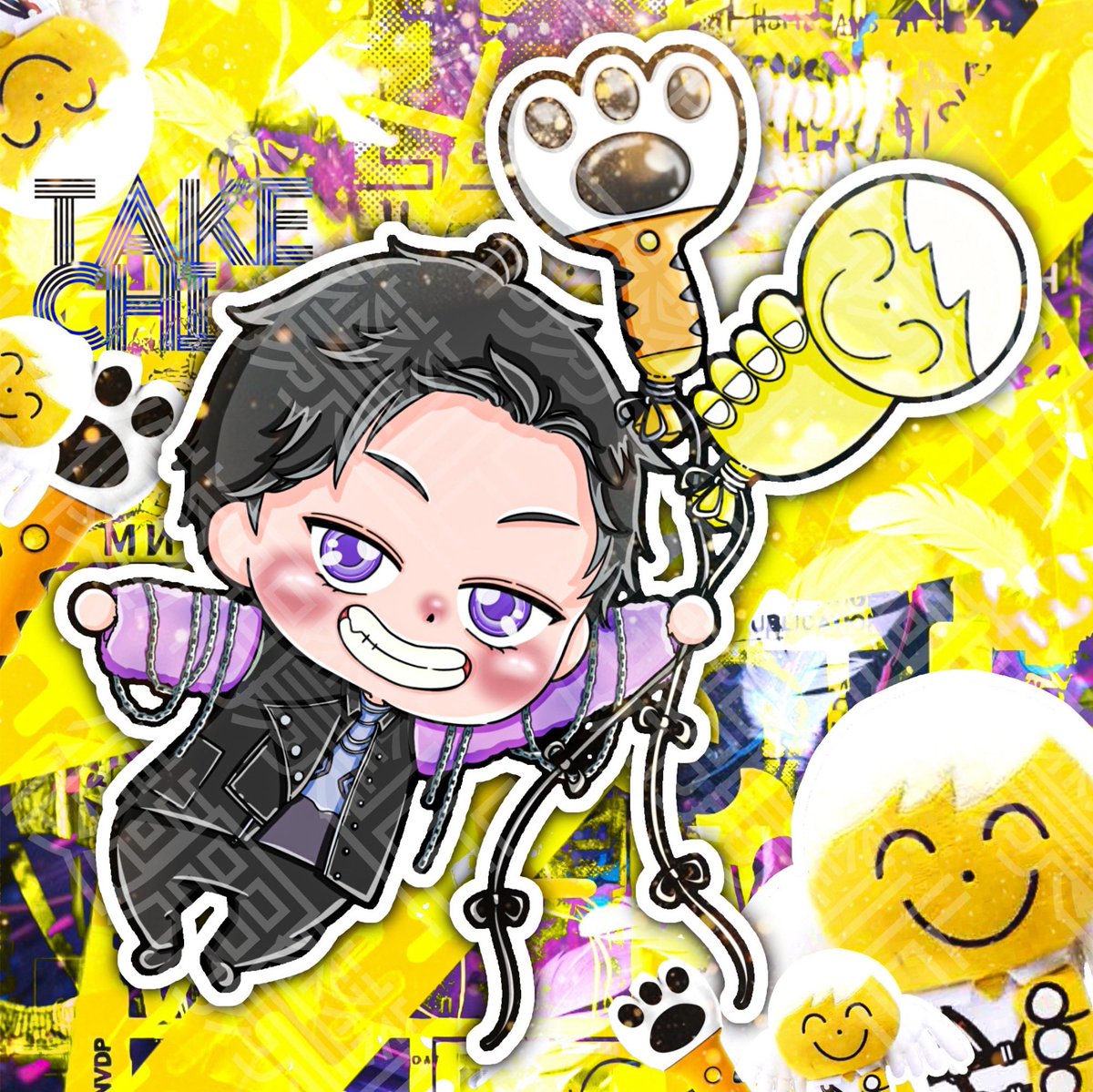 Fxxk71s's tweet photo. やっぱり
2人のタッグは神✨✨

わかる人にはわかる♡絵👑

いつもいつもありがと♡

@chome_oekaki 
@T_K_h09 https://t.co/a09PlXcVna