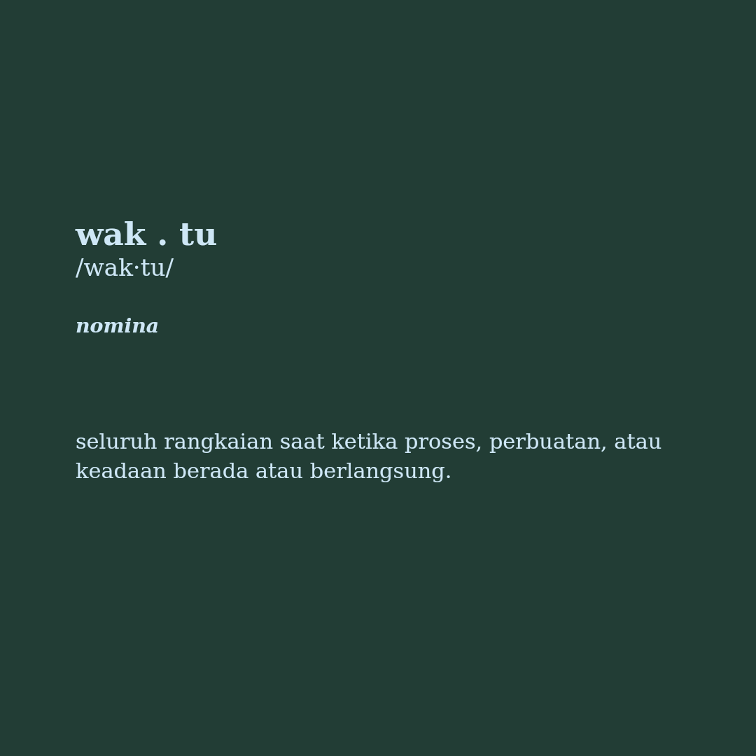 any_____think's tweet photo. Mari manfaatkan waktu sebaik mungkin. Waktu yang hilang, tak dapat diulang. https://t.co/fXPWAW9ZcF