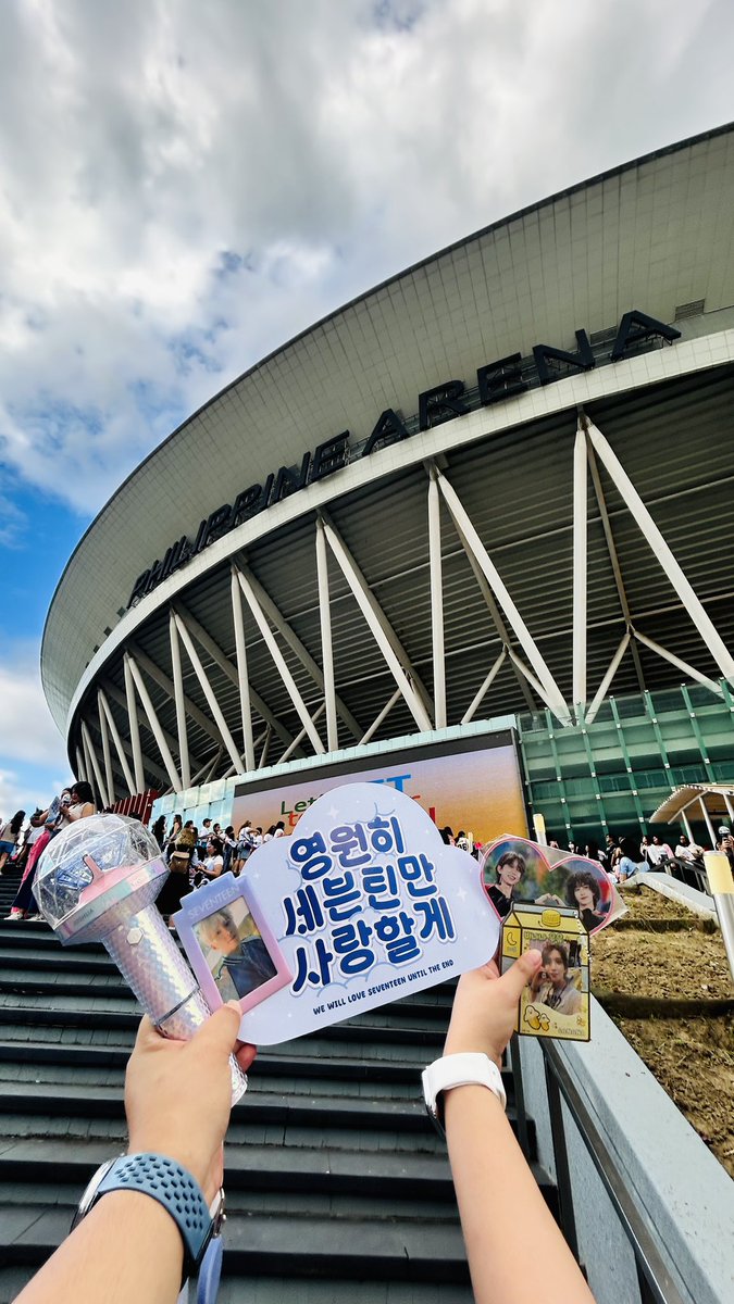 eunchoding97's tweet photo. You will always be worth the wait! See you soon, my headliner! ❤️💎

#SEVENTEEN_RIGHT_HERE_BULACAN https://t.co/v04aAkJXw0