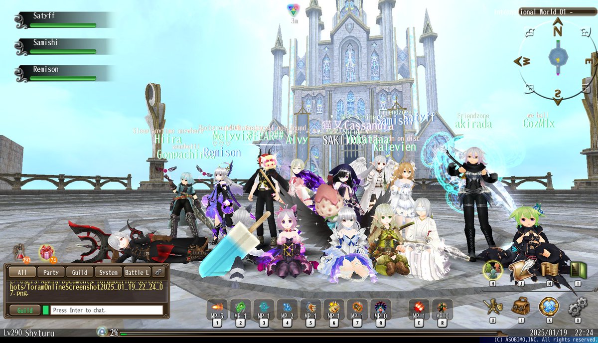 shyturu's tweet photo. last night Frienzone Guild Raid we did Roaring Thruma with our Ally Shrine, i didnt able to stream this because of my bad connection (><
#トーラムオンライン #トーラム #ToramOnline #Toram #bemmo #Friendzone #FriendzoneGuild #Guild #ToramGuildRaid #GuildRaid https://t.co/6KnRoHrMul