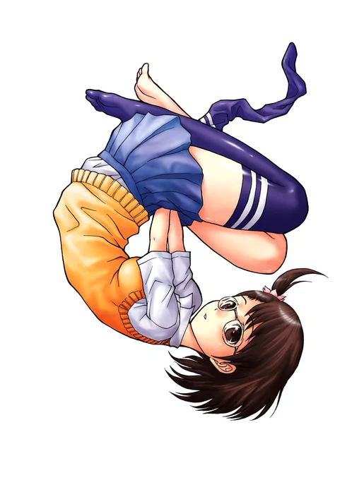 #無言で眼鏡娘をあげる見た人もやる 