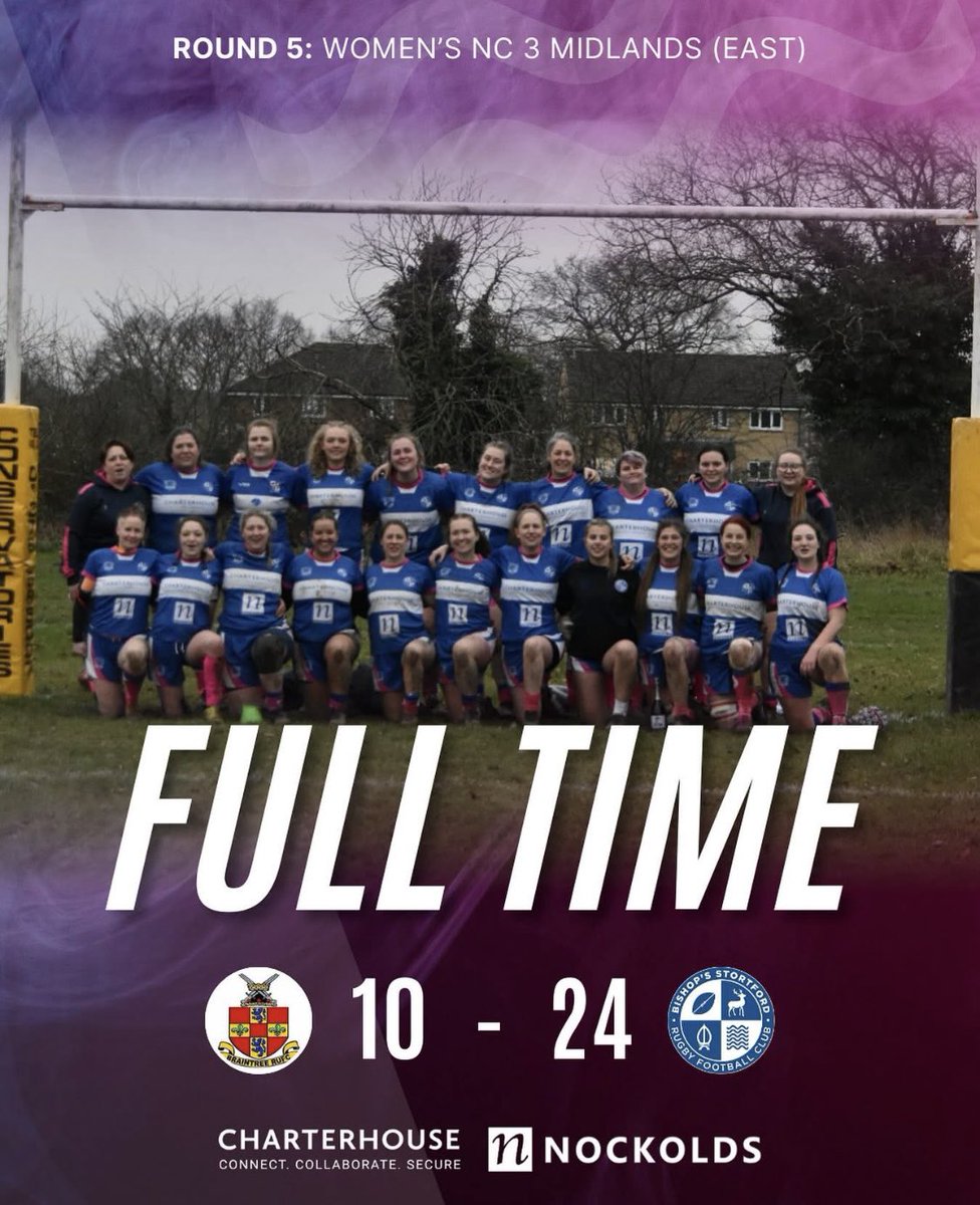 Our Women's 1st XV played away to Braintree yesterday, with another win making it 5/5 ⭐️😃💙💛
‌
✨ FOTM: Yas
✨ BOTM: Donna
‌
#OneClub #WomensRugby #RugbyWomen #BishopsStortford #BSRFC