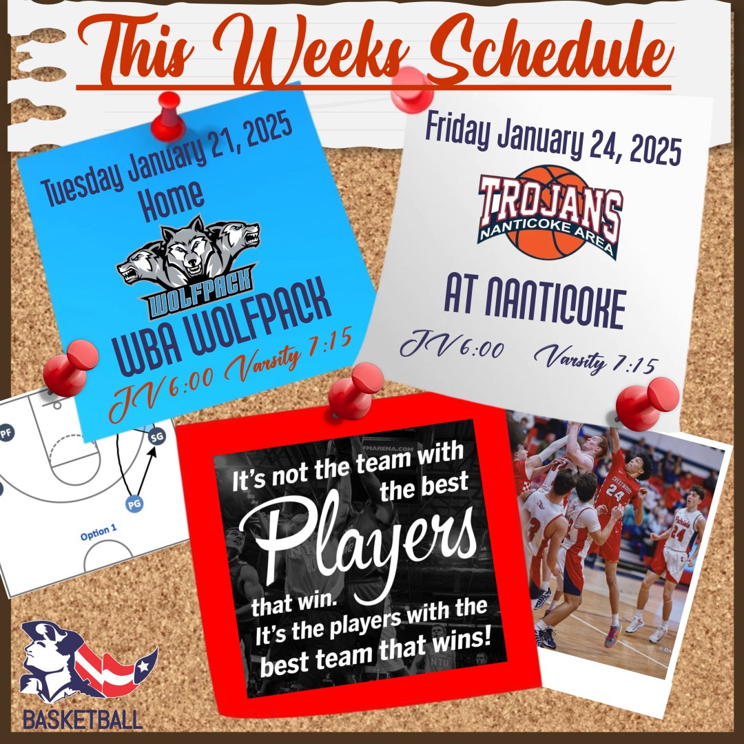 papatriot_bball's tweet photo. A look at the upcoming week.🏀💪🏀 https://t.co/EjS4USl9pQ
