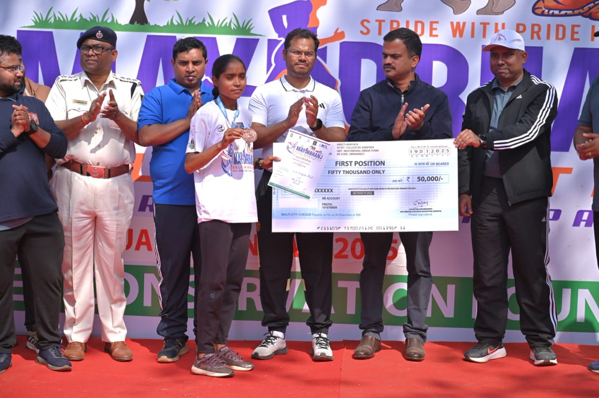 DM_Mayurbhanj's tweet photo. Congratulations Champs 🏆 of Mayurbhanj Half Marathon
#Similipal #OurSimilipal_OurPride #SaveSimilipal #RunForSimilipal #StrideForPride #Mayurbhanj #Odisha https://t.co/uuBIKXEikE