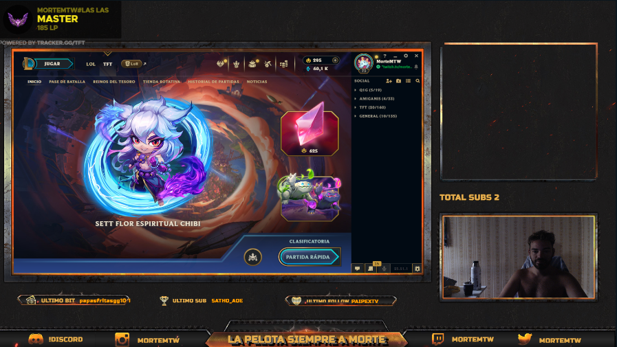 A ver si la mañana me acompaña, los espero en mi twitch!