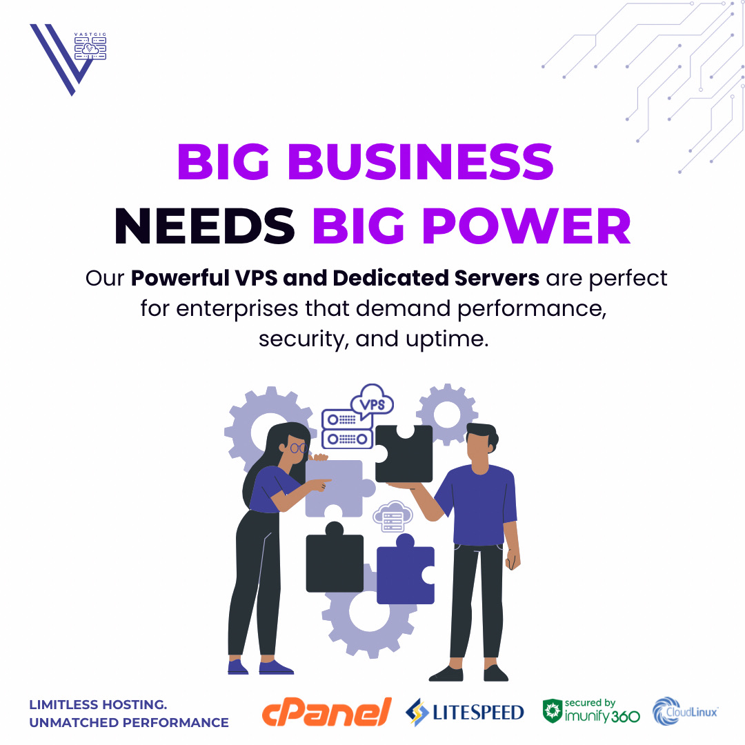 vastgig's tweet photo. Empower your enterprise with servers built to handle it all.🙌💯

From blazing performance to rock-solid security and nonstop uptime, we’ve got the infrastructure you need to thrive. 🚀 

Explore now: https://t.co/suGju7R8qN 🌐

#vastgig #webhosting #growwithus  #vpshosting https://t.co/fLZsrOF5mg