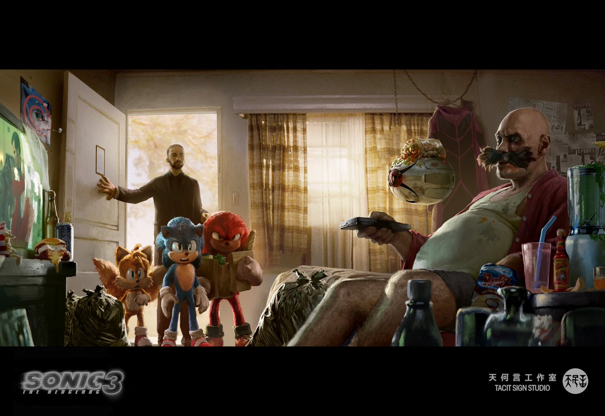 SAAC_News's tweet photo. Sonic the Hedgehog 3 movie concept arts thread. Some include scenes that were significantly altered or removed completely [4/4].

#Sonic #SonicTheHedgehog #SonicMovie3 #SonicNews https://t.co/7xl8lNk8q0