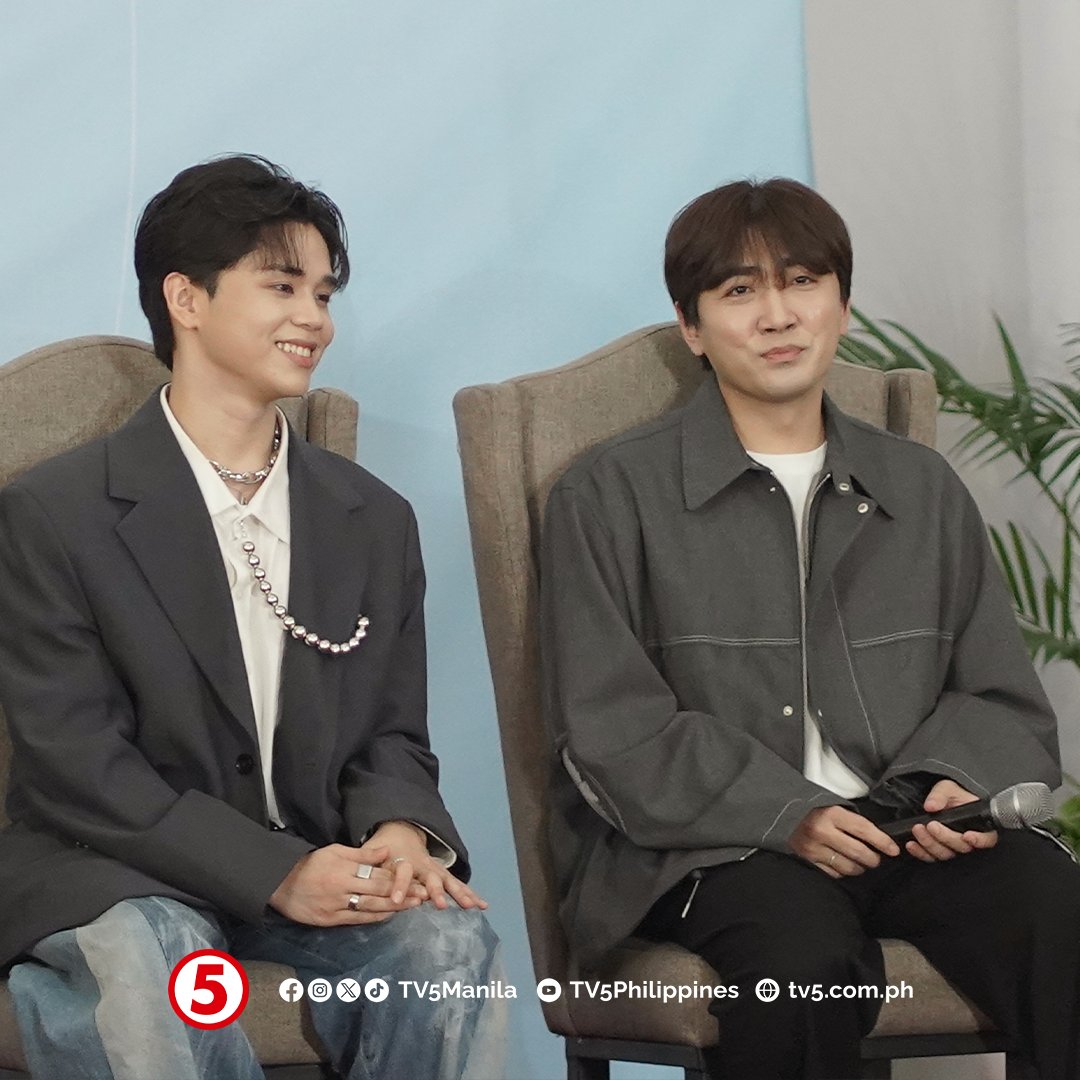 TV5manila's tweet photo. LOOK | Present ang host na si #SandaraPark at mga mentors ng #BeTheNext9DreamersTV5 na sina #MOMOLANDHyebin, #AB6IXParkWoojin, #BangYedam, #HORI7ONVinci, Bullseye, at Bae Wan Hee sa #BTN9DMediaLaunch at handang handa na silang hanapin ang susunod na Global Boy Group! https://t.co/aPPwW74kQN