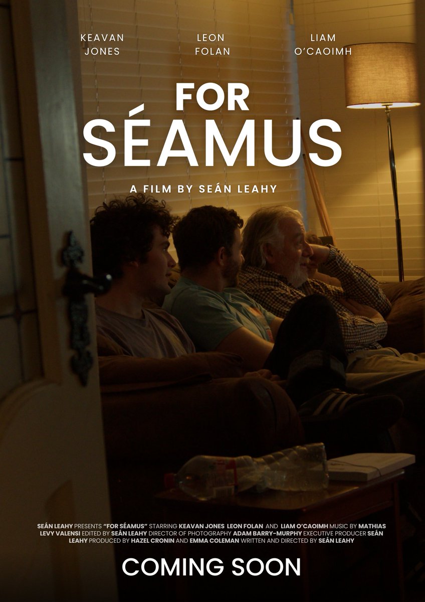 SeanLeahyFilm's tweet photo. I'm thrilled to announce that my short film, For Sรฉamus, has officially completed post-production!
This project has been an incredible journey, and I can't wait to share it with all of you in due course.
#indiefilm #filmincork https://t.co/hYd0m5Qaxm