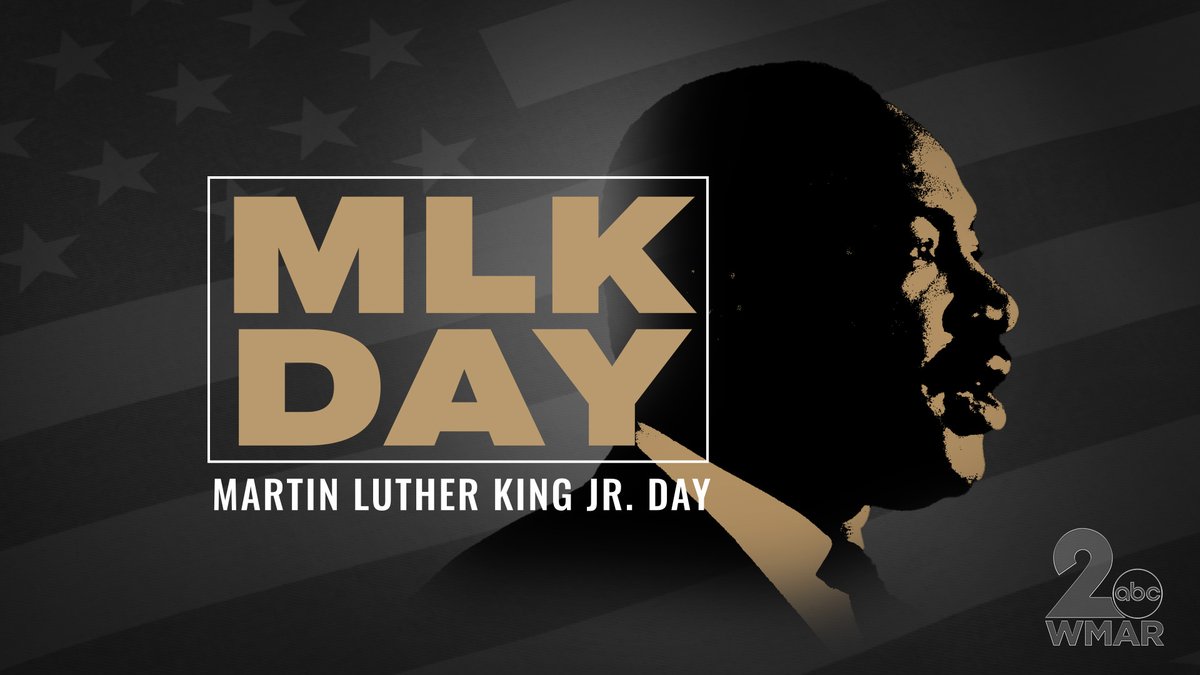 "I have decided to stick with love. Hate is too great a burden to bear." 
-Martin Luther King Jr. 

Happy MLK Day from WMAR.