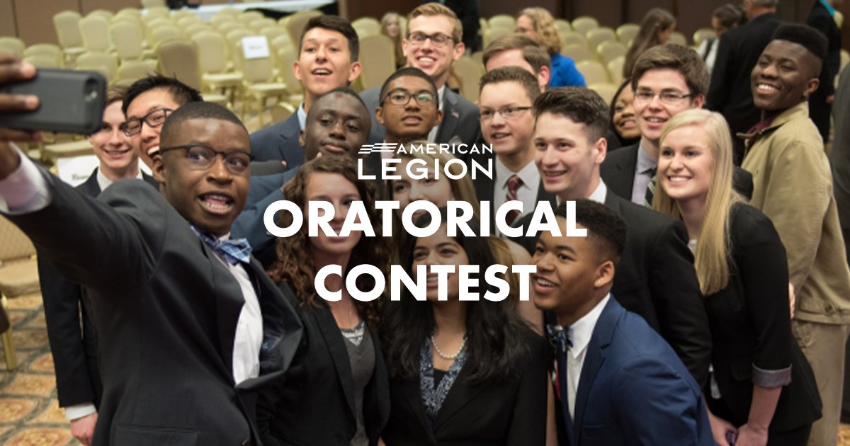 FloridaLegion's tweet photo. 🎤 From **January 20 to February 9**, young leaders from across the region will showcase their knowledge of the U.S. Constitution and their exceptional public speaking skills in the **American Legion Oratorical District Competitions**. https://t.co/T1dsHQkwko