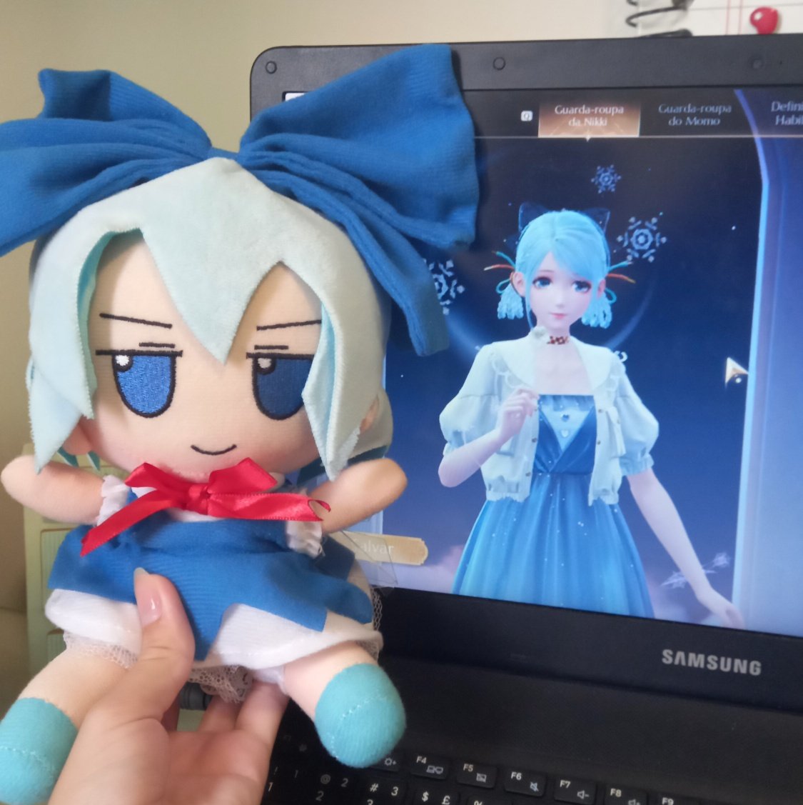 Cirnitto's tweet photo. Cirno on infinity Nikki!!! https://t.co/XuXcpeab6m
