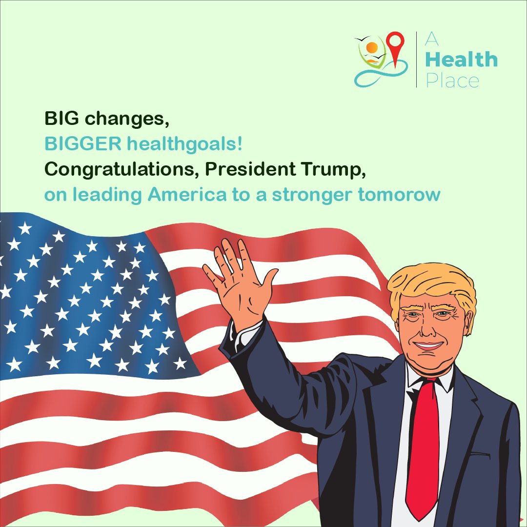 Today, Donald J. Trump takes the oath as the 45th and 47th President. 🇺🇸✨
A strong nation starts with healthy people—let’s focus on wellness! 🌿
[Inauguration Day, Health, Wellness]
#InaugurationDay2025 #WellnessFirst #HealthyAmerica #Leadership