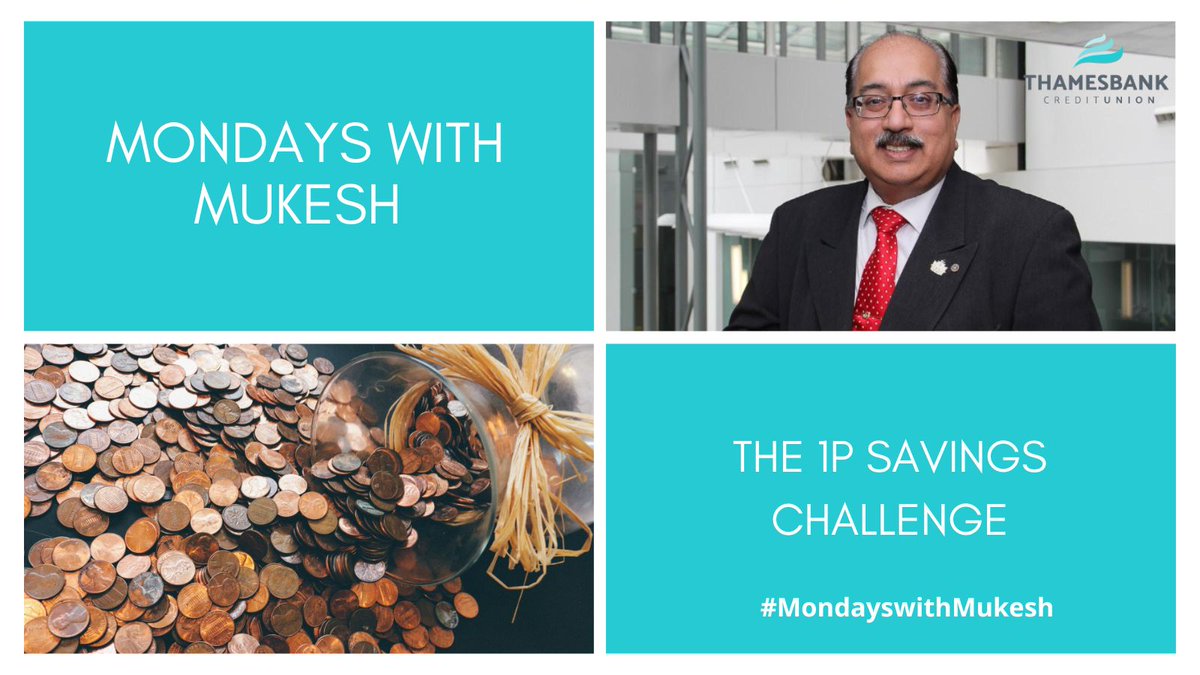 It's been more than 3 weeks into January, it’s not too late to start the 1p #Savings Challenge. Catch up, keep going, and see how much you save by year-end. Simple, effective, and worth it!

thamesbank.org/the-1p-savings…

#MondaysWithMukesh #FinancialGoals
<a href="/SkintDad/">Skint Dad</a> <a href="/mukesh_malhotra/">mukesh malhotra</a>